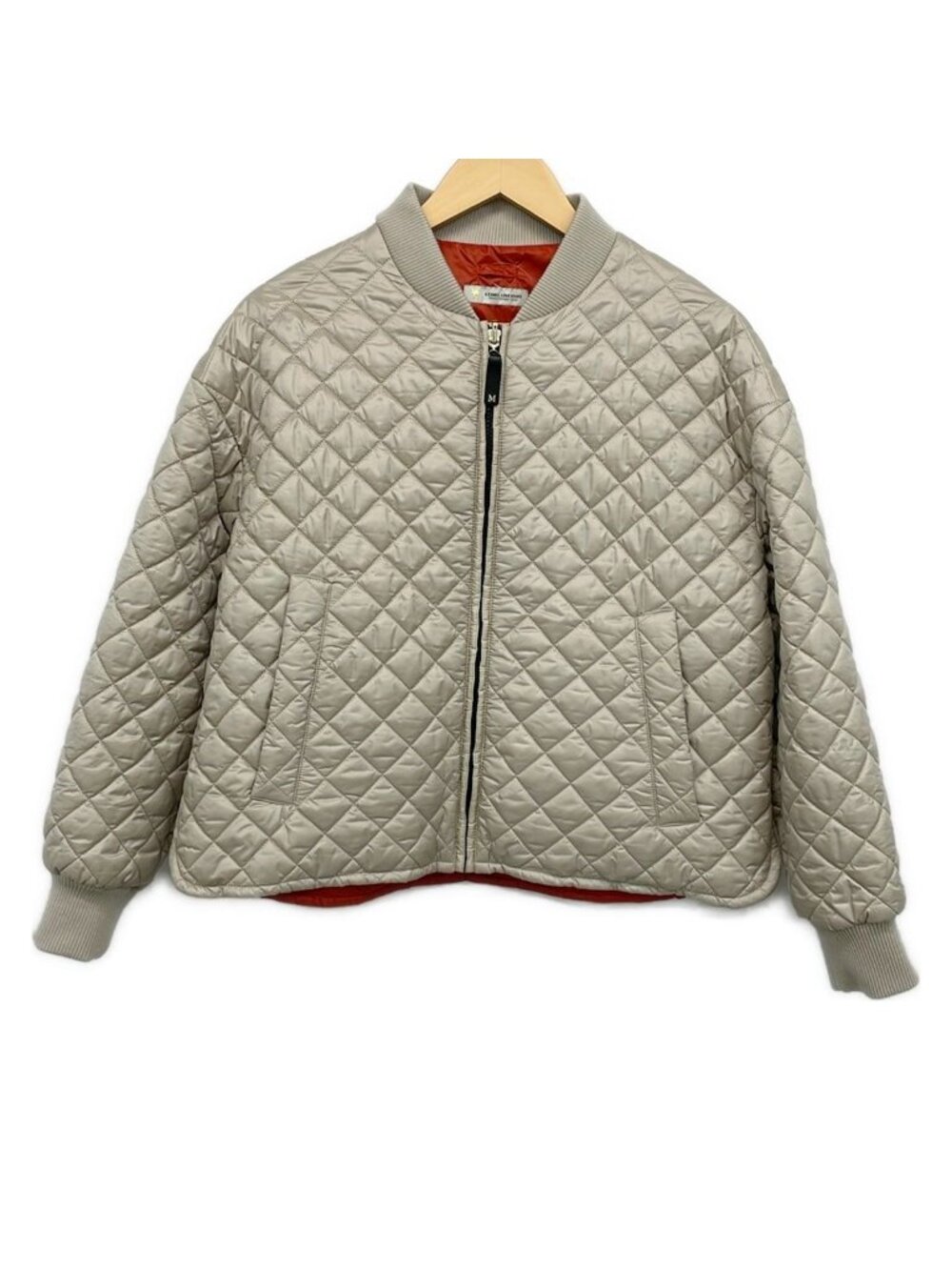 Max Mara Jacket Gray Beige Long Sleeve Reversible Cameluxe the Cube Autumn